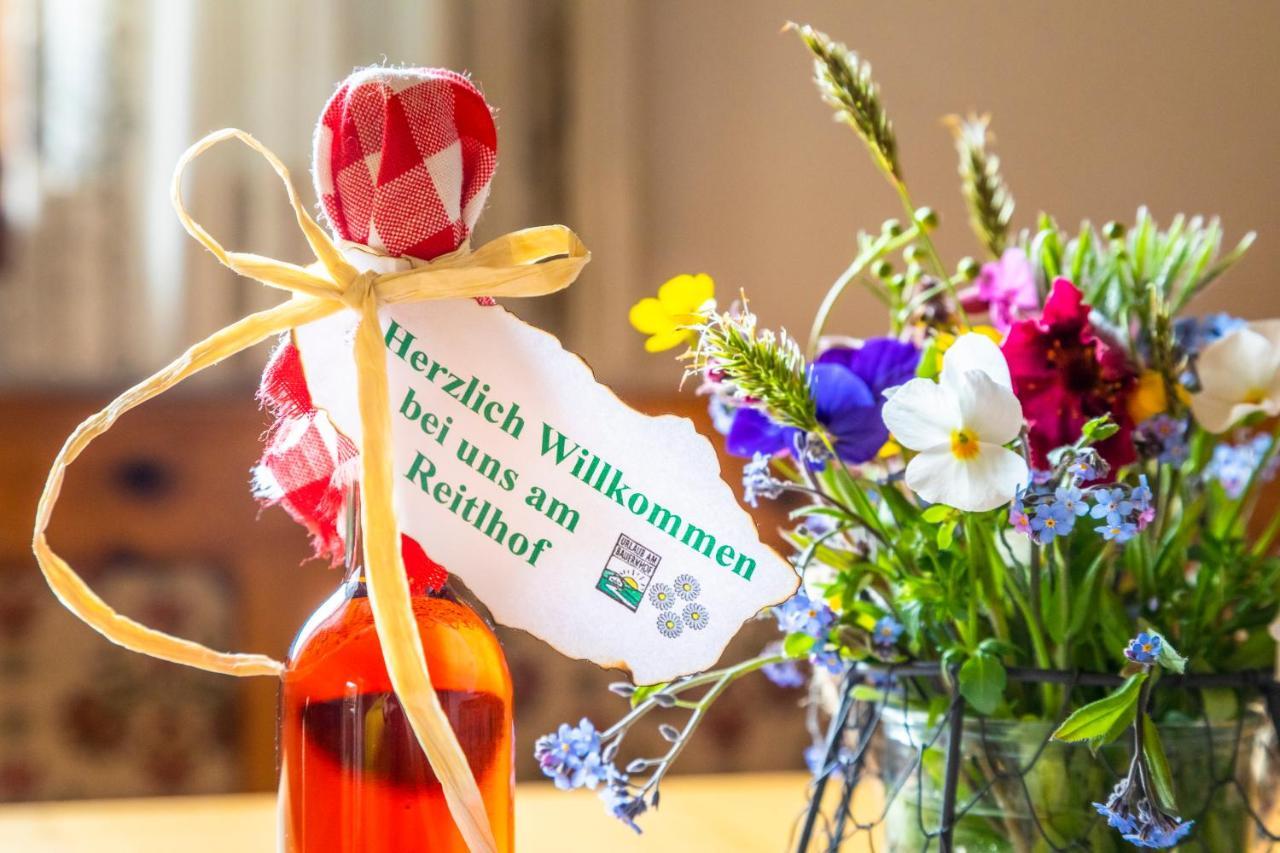 Appartement Reitlhof, Bio Berg Bauernhof Krispl ภายนอก รูปภาพ