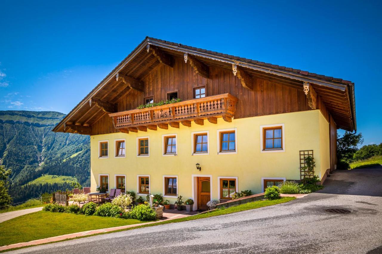 Appartement Reitlhof, Bio Berg Bauernhof Krispl ภายนอก รูปภาพ